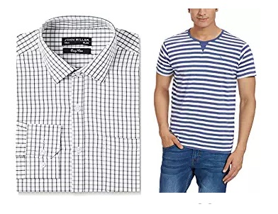 India Desire : Amazon- Get Upto 80% Off On John Miller Clothing From Rs 179
